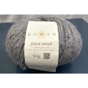 Rowan Felted Tweed Yarn Wool Alpaca Viscose Gray Tones  195